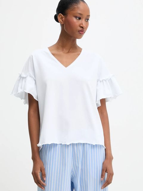 Answear.LAB piżama damska kolor niebieski