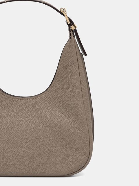 MICHAEL Michael Kors torebka skórzana kolor beżowy 30F4GY5H1L