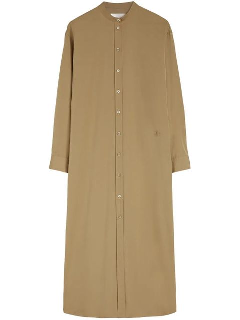 Jil Sander cotton shirt dress - Brown - zdjęcie produktu nr 1