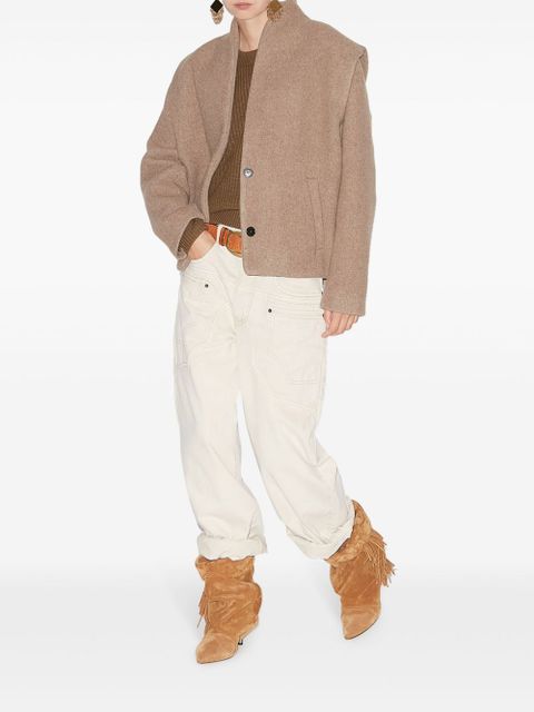 ISABEL MARANT Drogo jacket - Brown - zdjęcie produktu nr 2