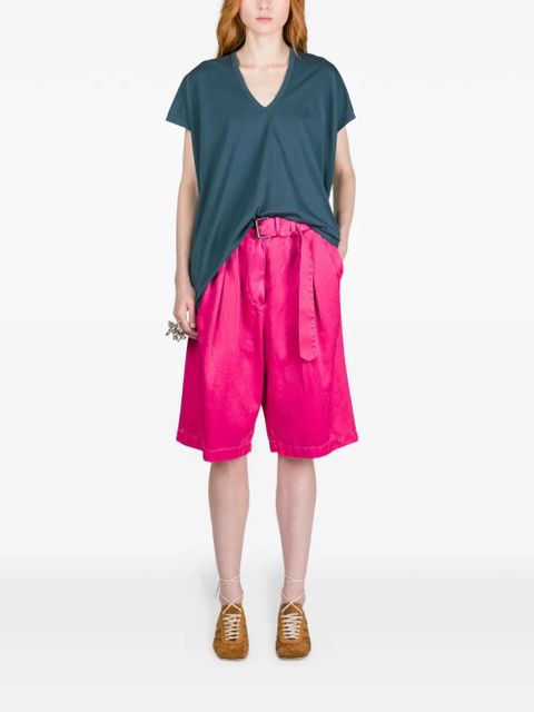 DRIES VAN NOTEN V-neck T-shirt - Blue - zdjęcie produktu nr 2