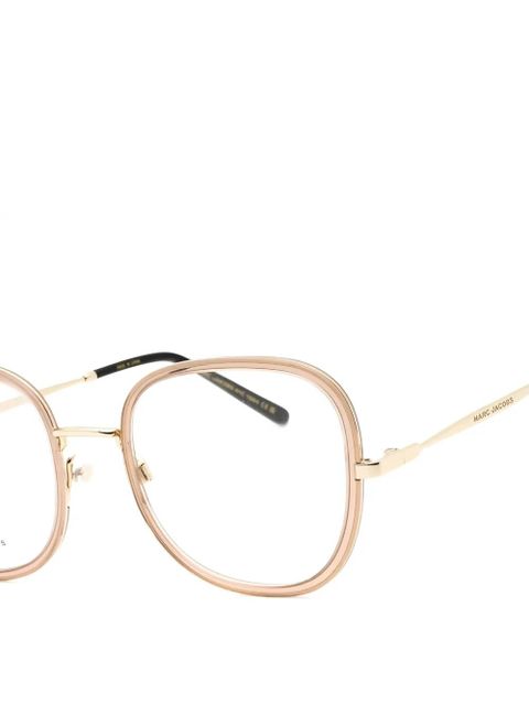 Marc Jacobs round full-rim eyeglasses - Neutrals - zdjęcie produktu nr 2