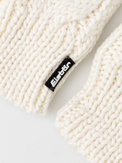 Eisbar rękawiczki z dodatkiem wełny Afra Mittens kolor beżowy E80135 - zdjęcie produktu nr 2