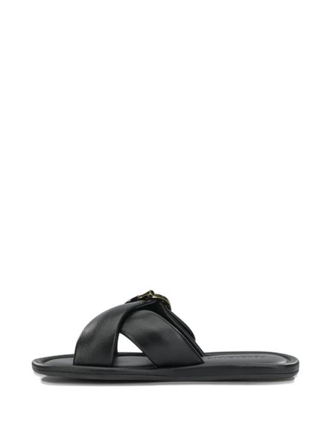 Ferragamo Gancini sandals - Black