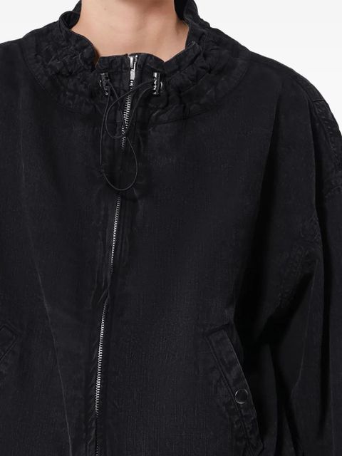 MARANT ÉTOILE Plume cotton jacket - Black