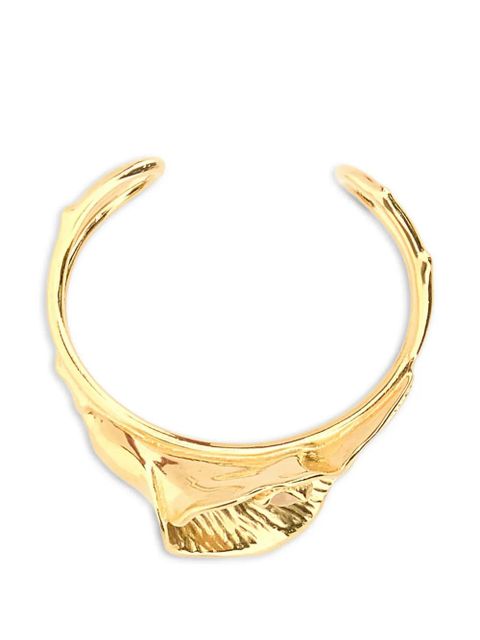 Chloé pink detail bangle - Gold