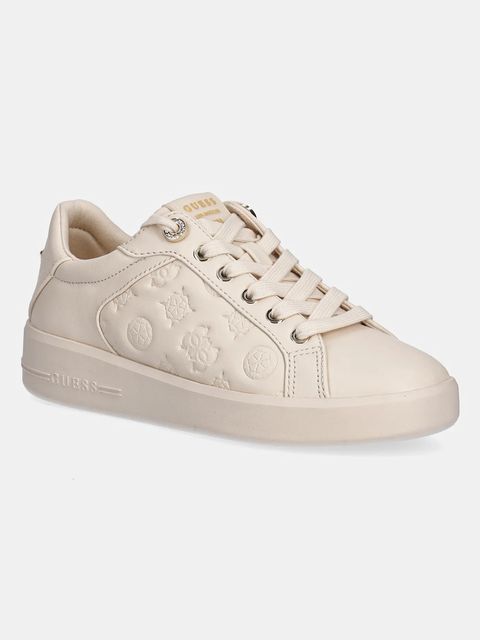 Guess sneakersy RONII damskie kolor beżowy FLJRON FAL12 - zdjęcie produktu nr 1