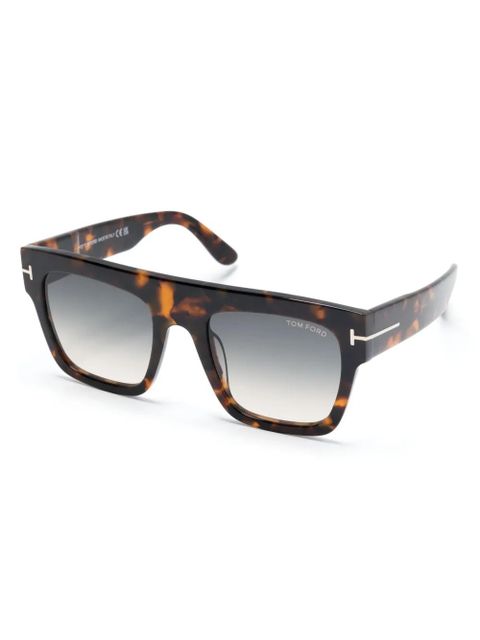 TOM FORD Eyewear Renee sunglasses - Brown - zdjęcie produktu nr 2