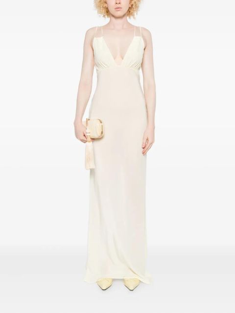 Paris Georgia Bernie maxi dress - Yellow - zdjęcie produktu nr 2