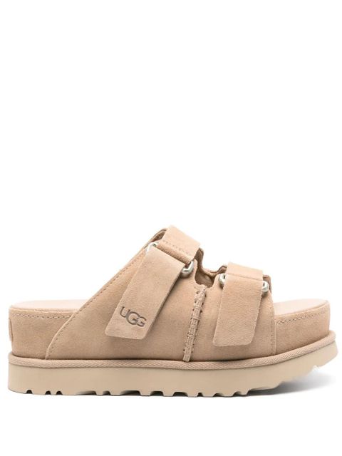 UGG Goldenstar Hi suede slides - Neutrals - zdjęcie produktu nr 1