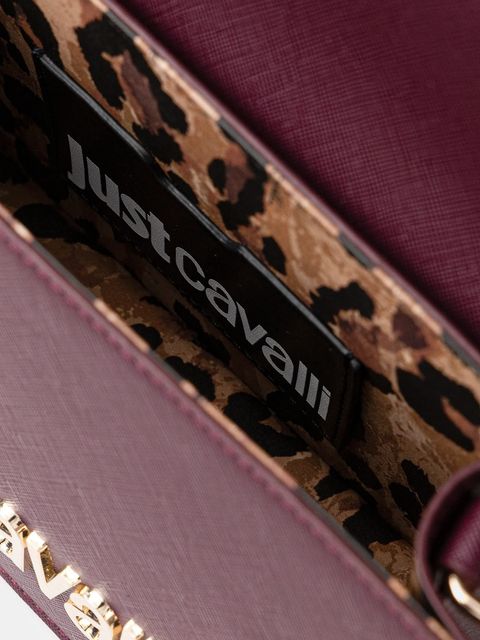Just Cavalli torebka kolor bordowy 79RA4BB4 ZS766