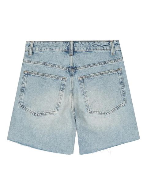 Reformation Raye mid-rise denim shorts - Blue - zdjęcie produktu nr 2