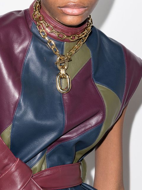 Rabanne double-wrap chain necklace - Gold - zdjęcie produktu nr 2