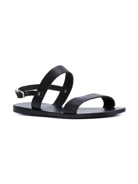 Ancient Greek Sandals Clio leather sandals - Black