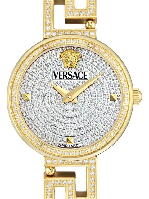 Versace Greca Goddess 28mm - Silver - zdjęcie produktu nr 2