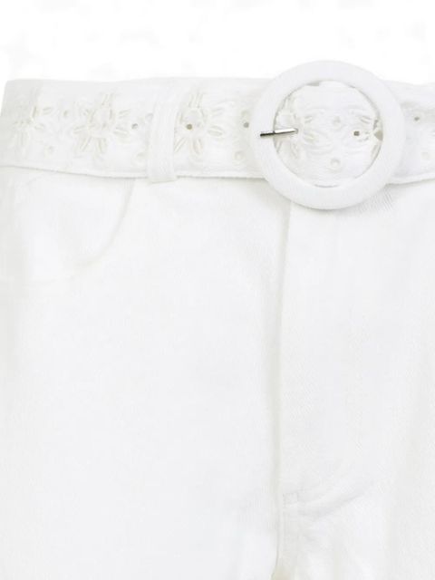 FARM Rio Off-white Boho Beauty Richelieu pants