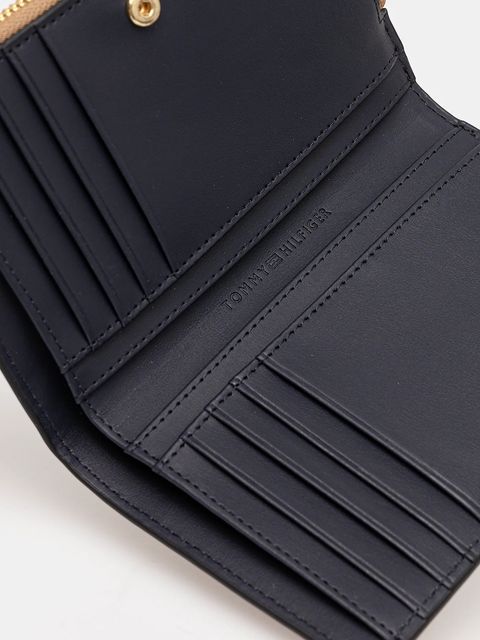 Tommy Hilfiger portfel damski kolor beżowy AW0AW17752