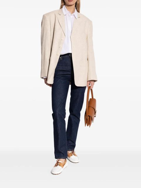 Tod's lace-up loafers - White