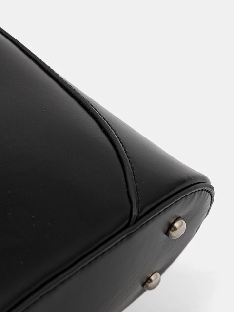 Answear.LAB torebka skórzana kolor czarny