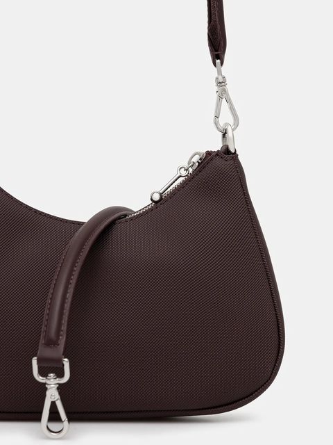 Lacoste torebka kolor brązowy NF4756DZ