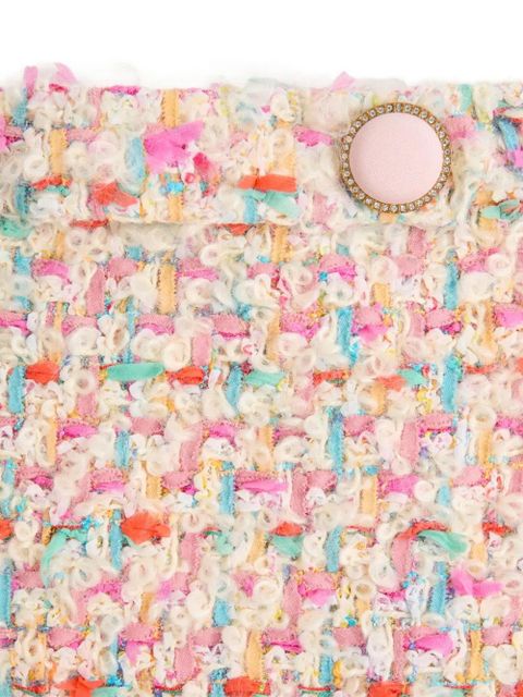 Valentino Garavani Candy tweed skirt - Neutrals