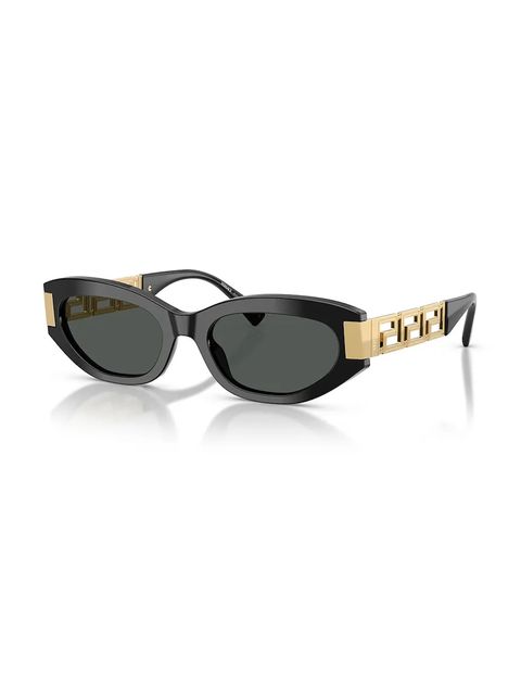 Versace okulary przeciwsłoneczne damskie kolor czarny 0VE4501