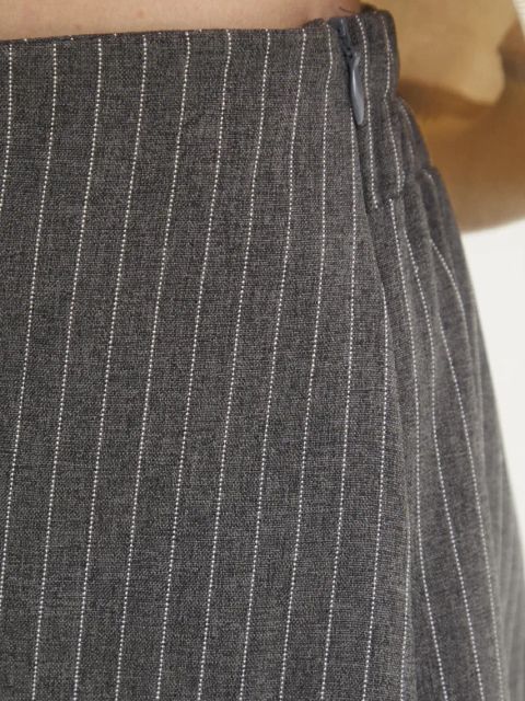 Answear.LAB spódnicospodnie damskie kolor szary wzorzyste high waist