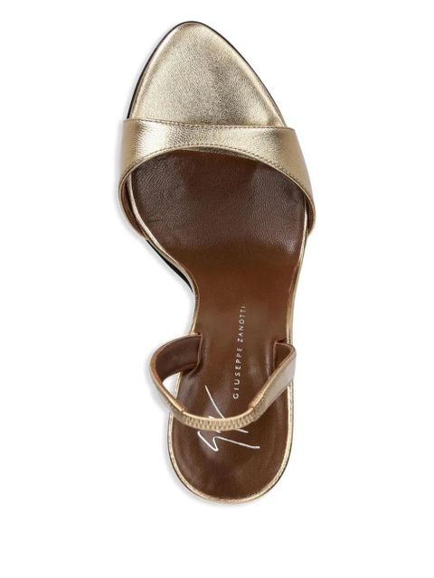 Giuseppe Zanotti 105mm Lilibeth sandals - Gold - zdjęcie produktu nr 2