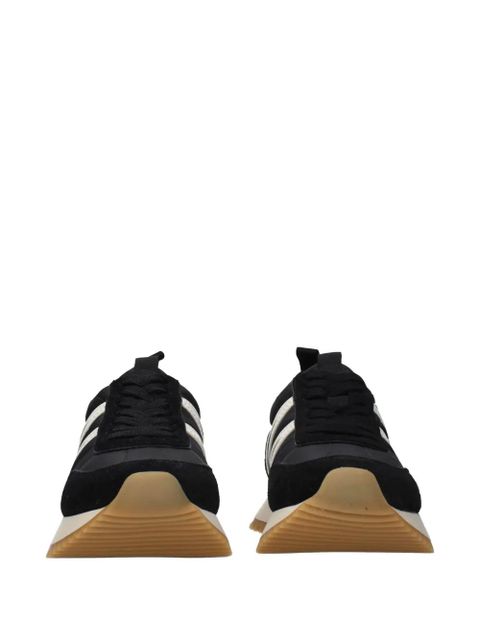 Moncler Pacey panelled low-top sneakers - Black