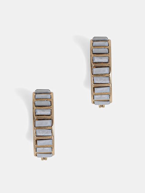 DKNY kolczyki damskie metalowe - zdjęcie produktu nr 2