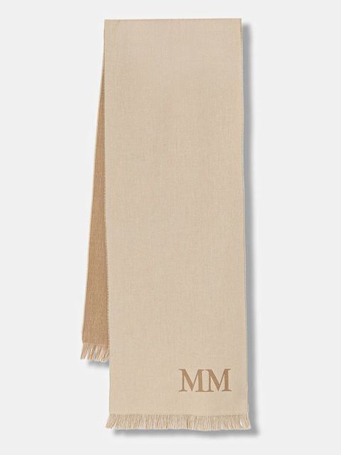 MM by Max Mara szalik z dodatkiem wełny CORONA