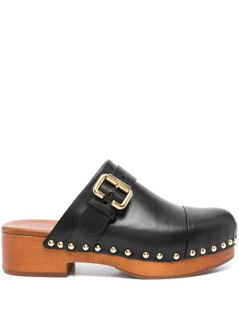 Chloé 40mm Jeanette mules - Black - zdjęcie produktu nr 1