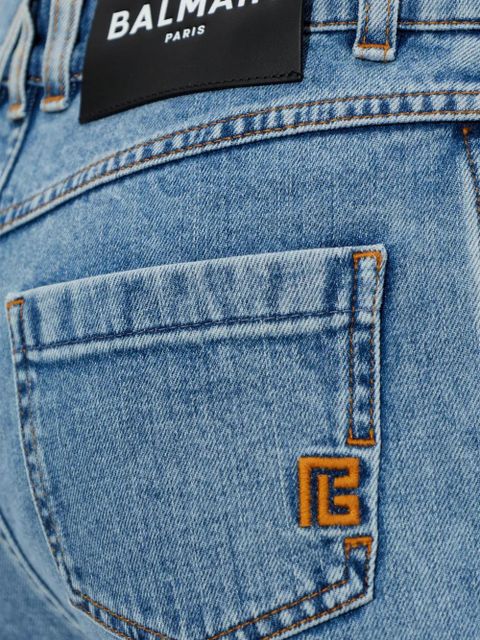 Balmain slim trousers - Blue