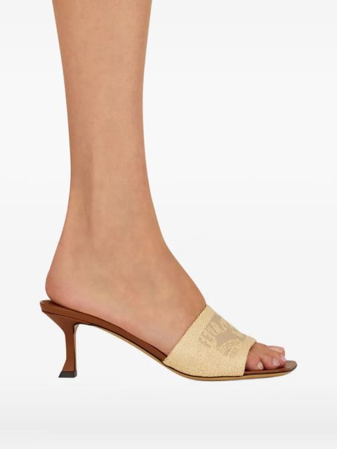 Ferragamo 55mmm Venna sandals - Neutrals