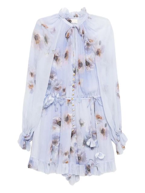 ZIMMERMANN Hypnotic playsuit - Purple - zdjęcie produktu nr 1