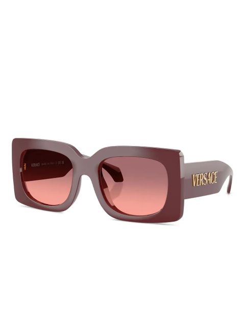 Versace Eyewear square-frame sunglasses - Red - zdjęcie produktu nr 2