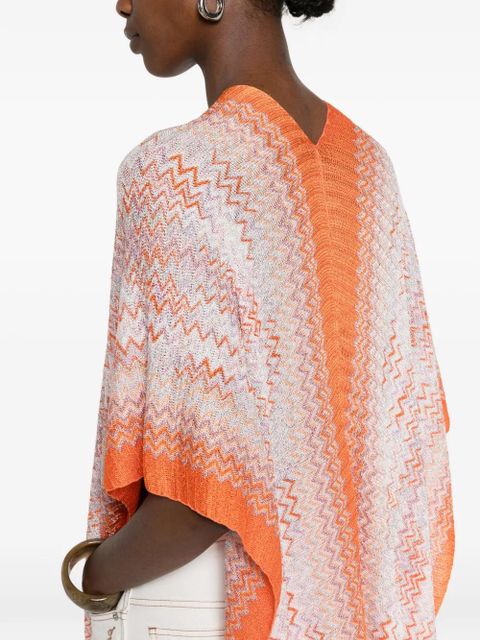 Missoni fringed jacket - Orange