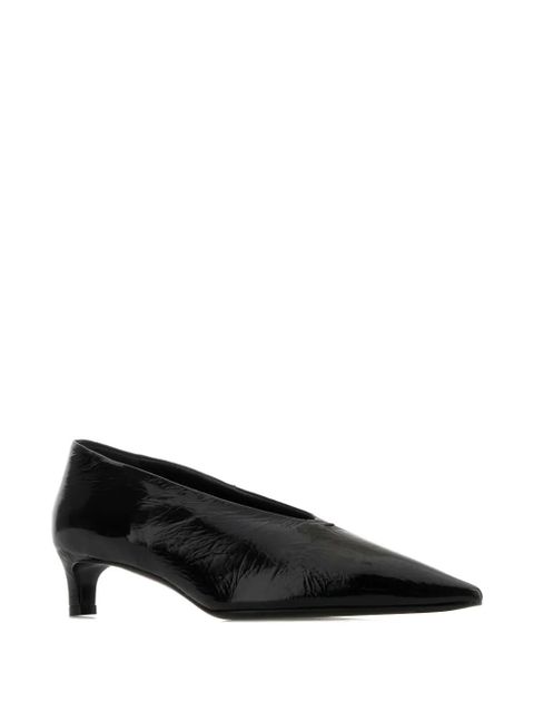 Jil Sander 40mm leather pumps - Black - zdjęcie produktu nr 2
