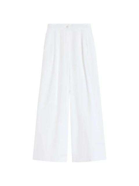 Weekend Max Mara pleated trousers - White - zdjęcie produktu nr 1