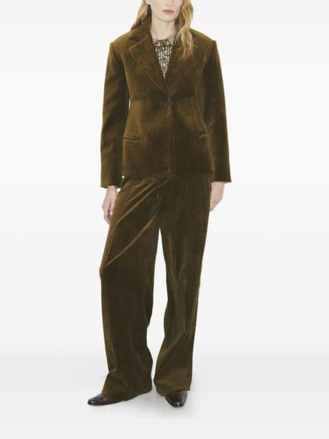 Tory Burch corduroy trousers - Brown - zdjęcie produktu nr 2