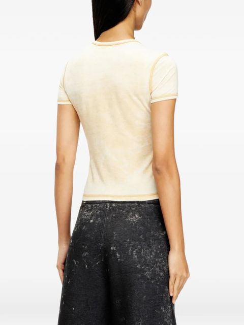 Diesel graphic print T-shirt - Neutrals