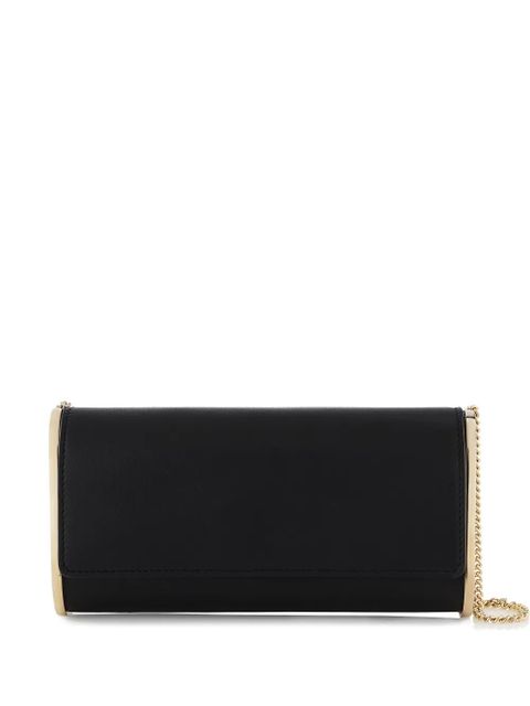 Aquazzura metallic-plaque chain shoulder bag - Black - zdjęcie produktu nr 1