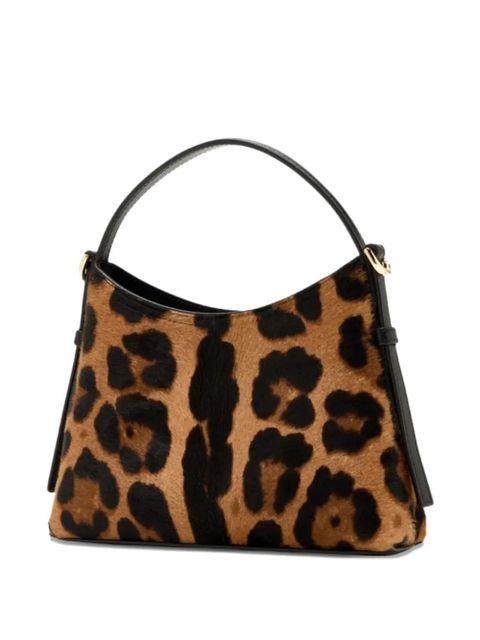 Givenchy Nano Voyou leopard-pattern top-handle tote bag - Brown - zdjęcie produktu nr 2