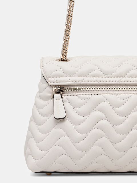 Guess torebka MELISANDRA kolor beżowy HWQG96 53210