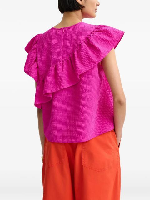 Essentiel Antwerp Joojoo ruffled blouse - Pink