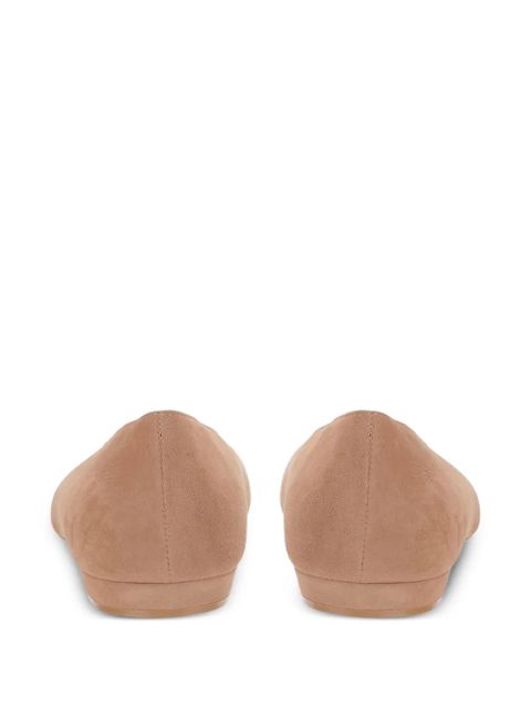 Gianvito Rossi point-toe ballet flats - Neutrals