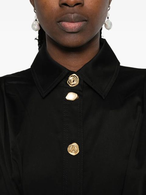 Aje Alexa buttoned-up minidress - Black
