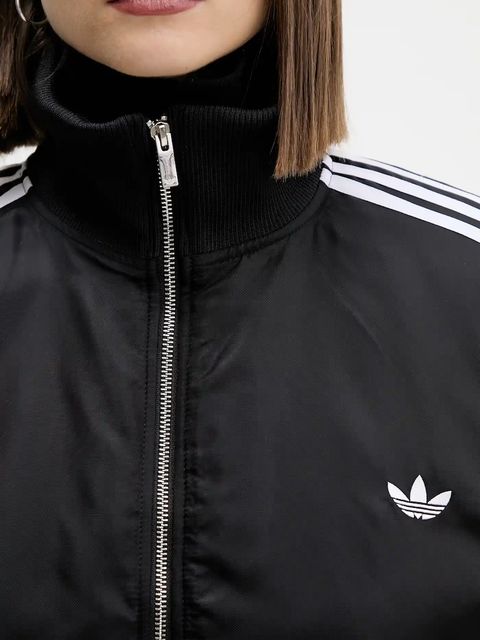 adidas Originals kurtka bomber Firebird kolor czarny zimowa JX2991