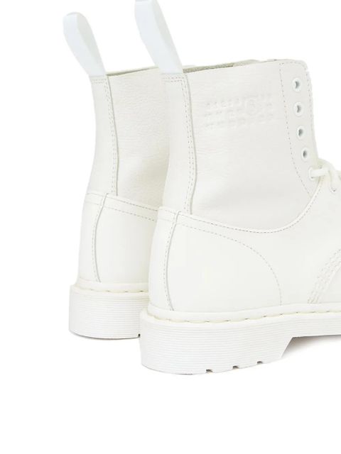MM6 Maison Margiela x Dr Martens 1460 boots - White
