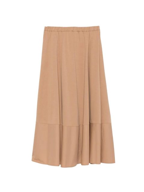 Max Mara Lribes elasticated-waist panelled midi skirt - Neutrals - zdjęcie produktu nr 2
